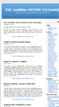 Mobile Screenshot of cambriahistory.org
